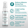 Beau Lashes Eyelash Extension Lash Primer Bottle Reduces Adhesive Drying Time Longer Lasting Lashes