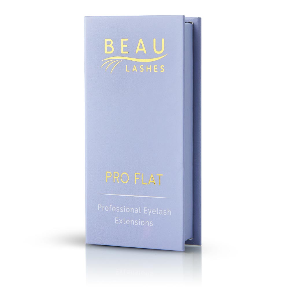 Pro Flat Eyelash Extensions - D Curl